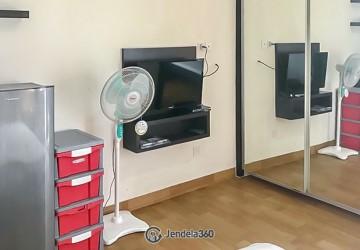 Bedroom Middle Floor Studio Apartment with City view View at Skyline Paramount Serpong
