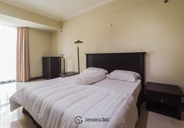 Bedroom Low Floor 1BR Apartment with Pool View at Casablanca Apartment