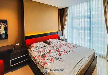 Bedroom Compact 1BR Apartment High Floor with Pool view View at Brooklyn Alam Sutera Apartment