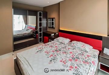 Bedroom Compact 1BR Apartment High Floor with Pool view View at Brooklyn Alam Sutera Apartment