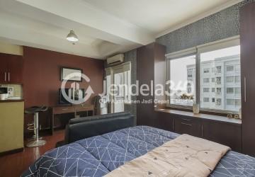 Bedroom Sudirman Park Apartment Studio Fully Furnished High Floor