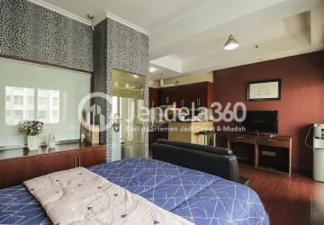 Bedroom Sudirman Park Apartment Studio Fully Furnished High Floor