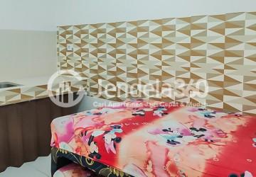 Bedroom Well Located Studio Apartment at Cinere Resort Apartment Tower Kintamani