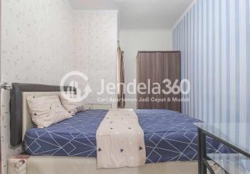 Bedroom High Floor 1BR Apartment with City View at Mediterania Gajah Mada Apartment