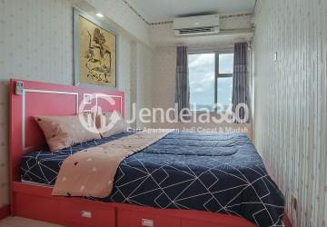 Bedroom 1BR Apartment with City View at Green Park View Apartment