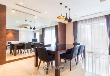 Dining Room Pakubuwono Residence 2BR View City (Timur)