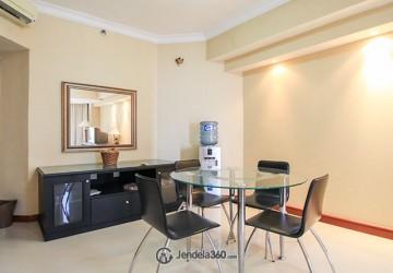 Dining Room 2BR Apartment with City View (Barat) View at Taman Anggrek Condominium Apartment