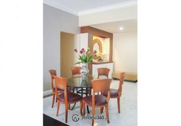 Dining Room Middle Floor 3BR Apartment with City View (Utara) View at Menteng Executive Apartment