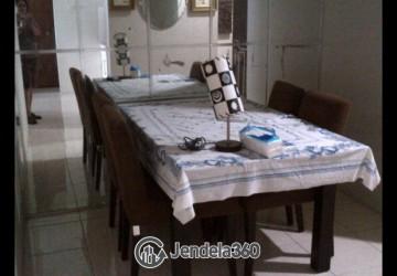 Dining Room Low Floor 3BR Apartment with City View at Casablanca Mansion