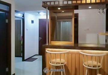 Dining Room Spacious 2BR Apartment Middle Floor with Pool View at Gateway Pasteur Apartment