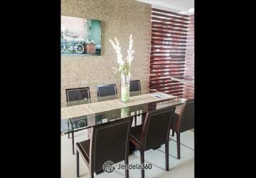 Dining Room Ancol Mansion Apartment 2BR Fully Furnished