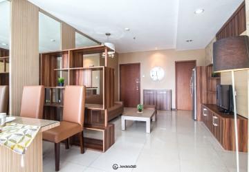 Dining Room Elegant 3BR Apartment at Thamrin Residence Apartment High Floor