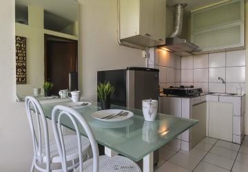 Dining Room Good Deal 2BR Apartment Low Floor with City View at East Park Apartment