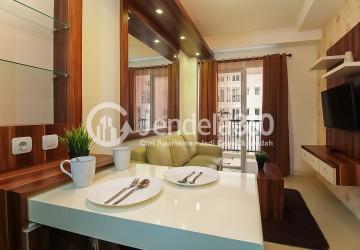Dining Room Low Floor 2BR Apartment with City View at Signature Park Grande