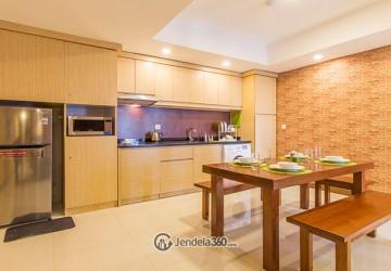 Kitchen High Floor 2BR Apartment with City View (Selatan) View at The Mansion Kemayoran Jasmine