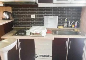 Kitchen 2BR Gading Nias Apartment at Low Floor