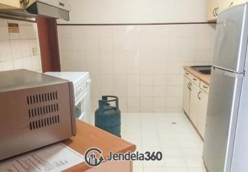 Kitchen High Floor 2BR Apartment with City View at Puri Casablanca Apartment