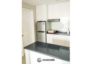 Kitchen Cozy 3BR Apartment at Casablanca Apartment Tower 1