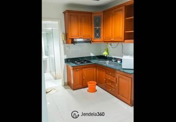 Kitchen Fancy 1BR Apartment at Semanggi Apartment Middle Floor