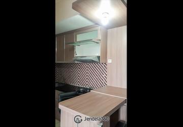 Kitchen Compact 2BR Apartment Low Floor with Swimming Pool View at Gading Green Hill Apartment