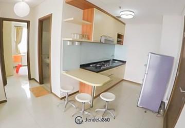 Kitchen 2BR Apartment with City view View at Thamrin Executive Residence