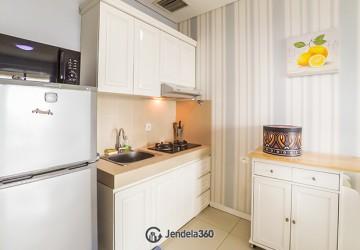 Kitchen Flawless 1BR Apartment at Thamrin Executive Residence High Floor