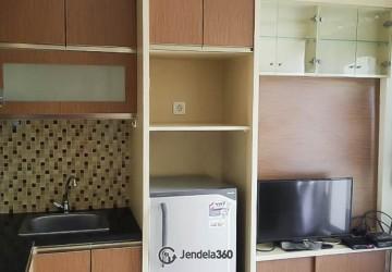 Kitchen 2BR Apartment with city View at Tifolia Apartment