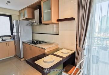 Kitchen Middle Floor 2BR Apartment with City View at Park Royal Apartment