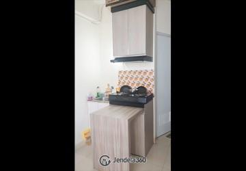 Kitchen Simply Look 2BR Apartment at Green Pramuka City Apartment Tower Scarlet