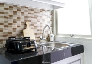 Kitchen Studio Green Park View Apartment at Tower Gardenia