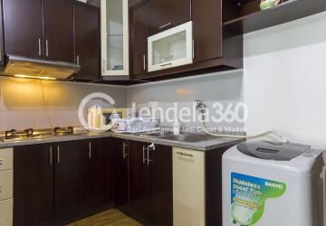 Kitchen Low Floor 2BR Apartment with City View at Sahid Sudirman Residence