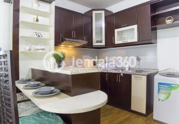 Kitchen Low Floor 2BR Apartment with City View at Sahid Sudirman Residence