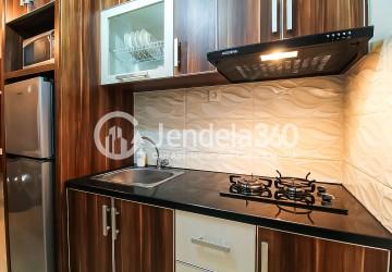Kitchen Low Floor 2BR Apartment with City View at Signature Park Grande