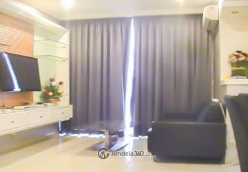 Living Room High Floor 2BR Apartment with Sea View(Selatan)  View at Ancol Mansion Apartment