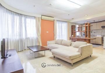 Living Room Park Royal Apartment 1BR Fully Furnished