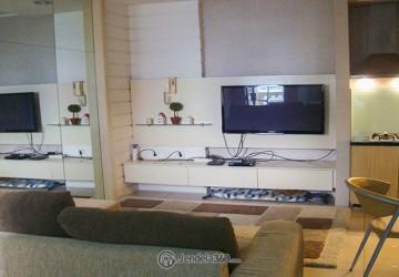 Living Room Best Deal 2BR Apartment Middle Floor with Pool View (Utara) View at Casablanca Mansion