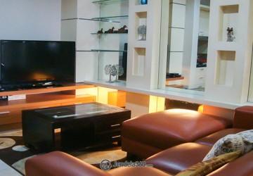 Living Room Middle Floor 2BR Apartment with Pool View (Utara) View at Casablanca Mansion