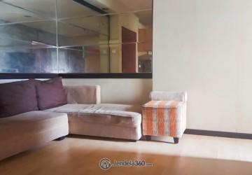 Living Room 2BR Apartment with City View (Barat) View at Mediterania Gajah Mada Apartment