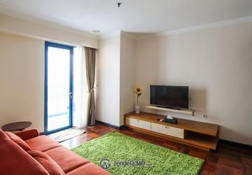 Living Room 3BR Apartment with City View (Selatan) View at Park Royal Apartment