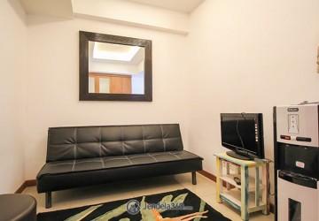 Living Room Marbella Kemang Residence Apartment 1BR View City (Selatan)