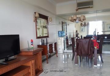 Living Room Decorative 2BR Apartment at Menteng Executive Apartment Low Floor