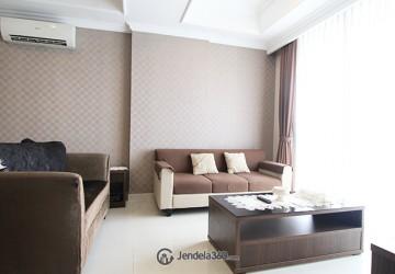 Living Room Kuningan City (Denpasar Residence) 2BR Fully Furnished