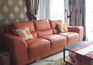 Living Room Flawless 3BR Apartment at Sahid Sudirman Residence Middle Floor