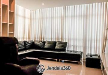 Living Room High Floor 2BR Apartment with City View at Sahid Sudirman Residence