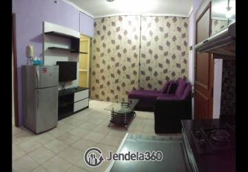 Living Room Low Floor 2BR Apartment with City View at Mediterania Gajah Mada Apartment