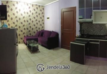 Living Room Low Floor 2BR Apartment with City View at Mediterania Gajah Mada Apartment