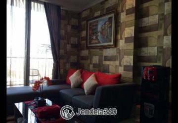 Living Room 1BR Ancol Mansion Apartment at Middle Floor