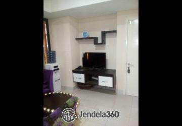 Living Room Lovely 1BR Apartment Middle Floor with pool view View at Cosmo Terrace - Jakarta Residence Thamrin City