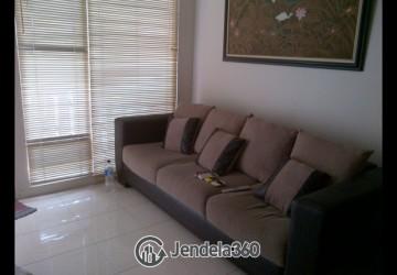 Living Room Low Floor 3BR Apartment with City View at Casablanca Mansion