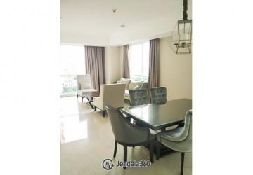 Living Room Cozy 3BR Apartment at Casablanca Apartment Tower 1